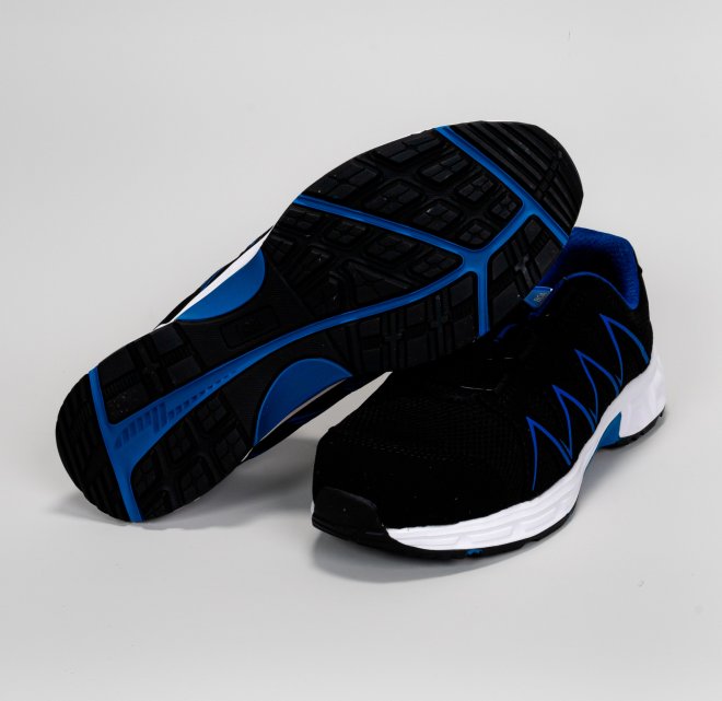 Jori Sicherheitshalbschuh Speedy black blue #1