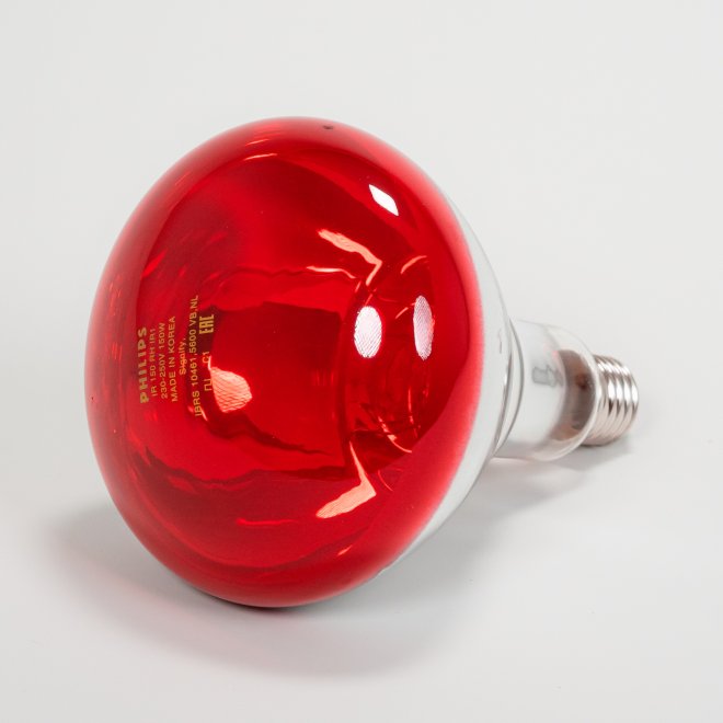 Infrarotlampe Hartglas rot 150 W Philips (10 Stk) #2