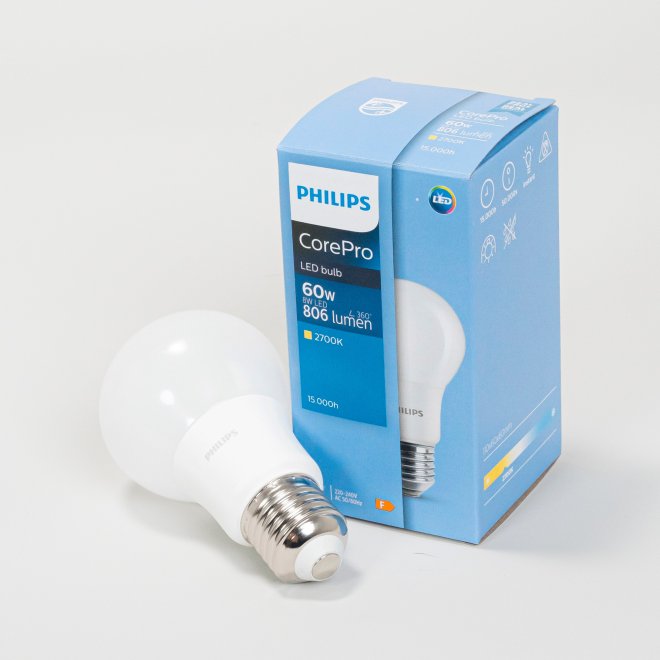 Philips LED Lampe 8 Watt E27 #1