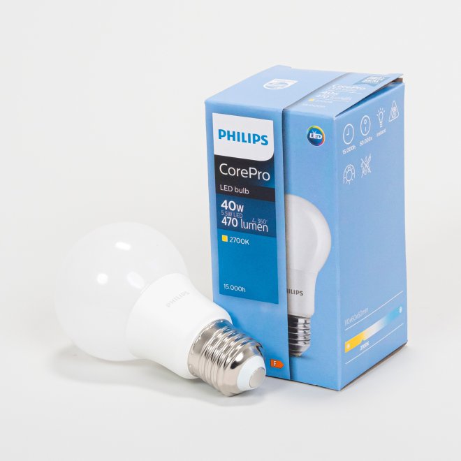 Philips LED Lampe 5,5 Watt E27 #1