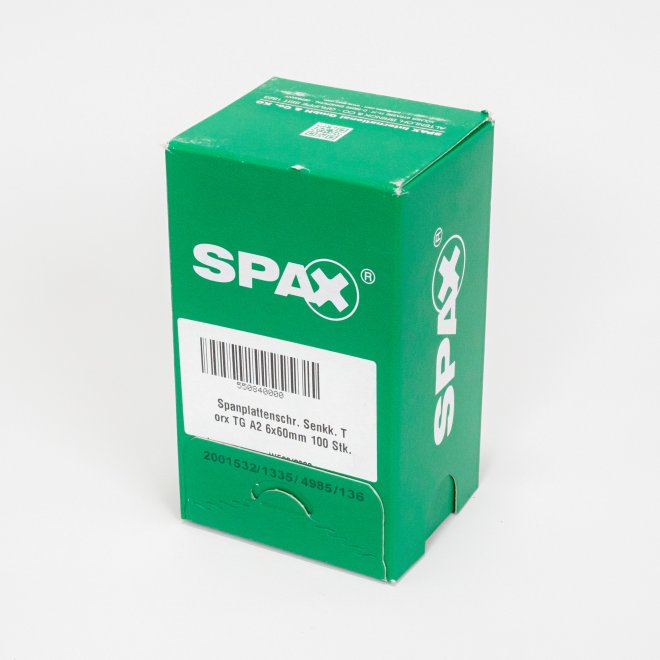 Spanplattenschr. Senkk. Torx TG A2 6x60mm 100 Stk. #1