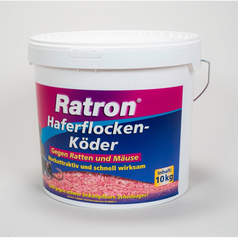 Ratron Premium Haferflockenköder (10 kg)