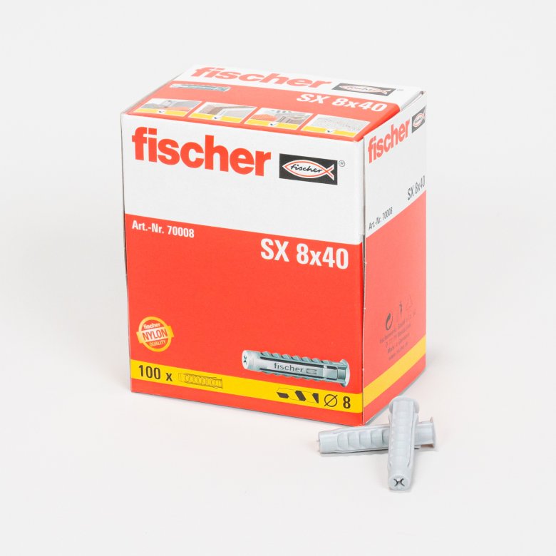 Fischerdübel SX 8 x 40 (100 Stk)