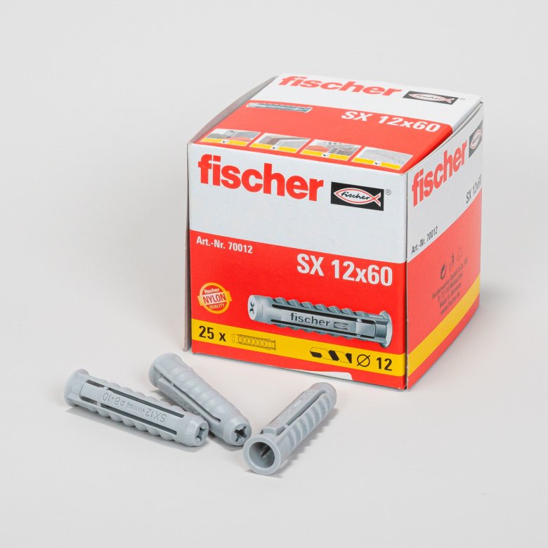 Fischerdübel SX 12 x 60 (25 Stk)