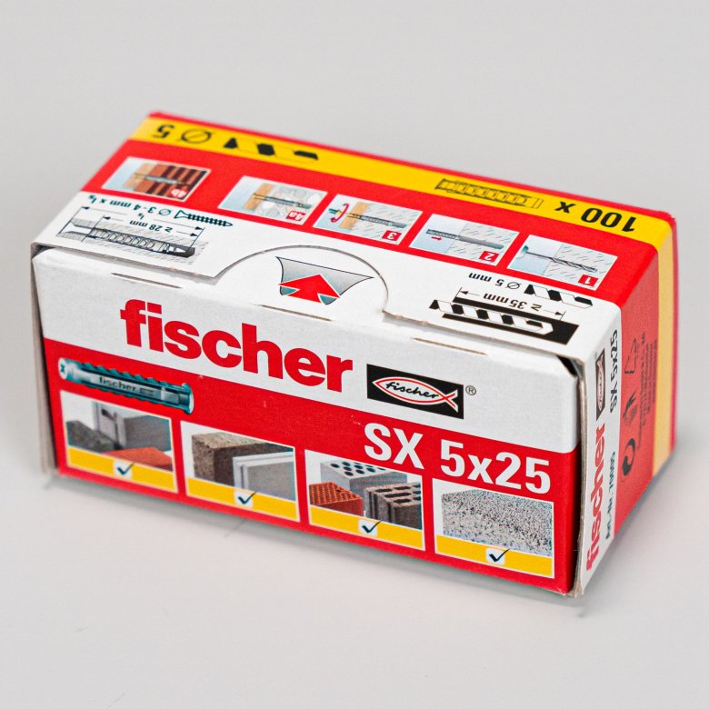 Fischerdübel SX 5 x 25 (100 Stk)