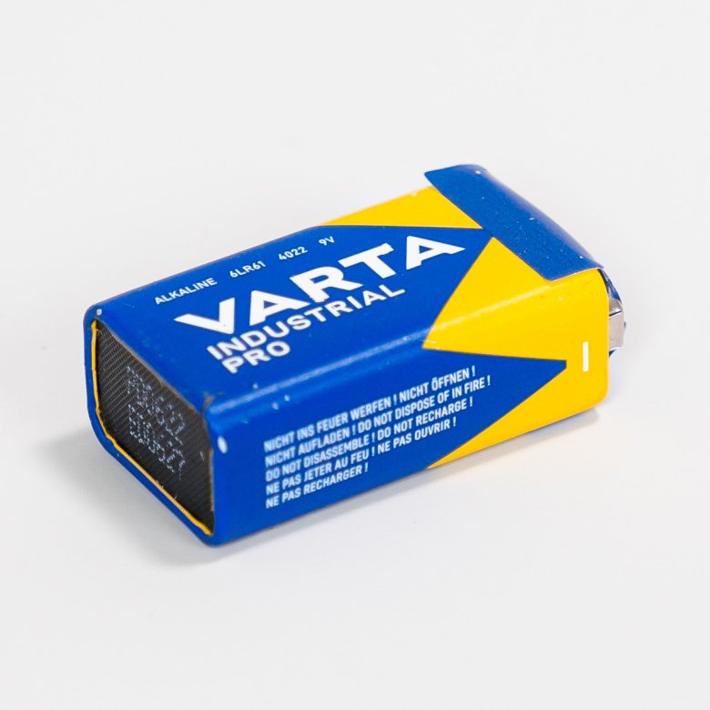 Batterie Varta Alkaline Industrie Block 9V