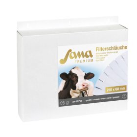 Milchfilter Sana Premium 250x57 genäht, 250 Stück