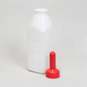 Calf-Tel Flasche m. Nippel 1,8 l