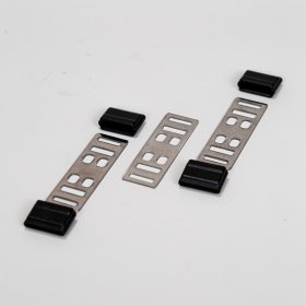 Litzclip Bandverbinder 12,5 mm Edelstahl (5 Stk)